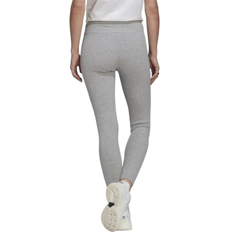 adidas Originals Damen Adicolor Essentials+ Ripp-7/8-Leggings – Grau